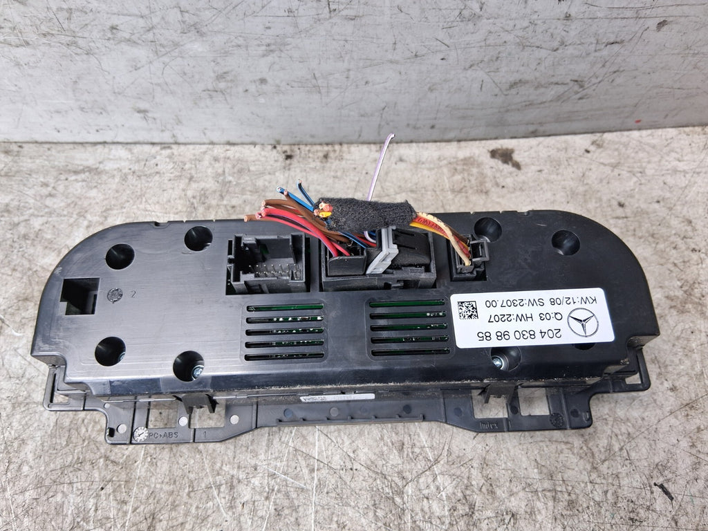 2008 MERCEDES C CLASS ESTATE AC HEATER CLIMATE CONTROL SWITCH PANEL A2C53290179