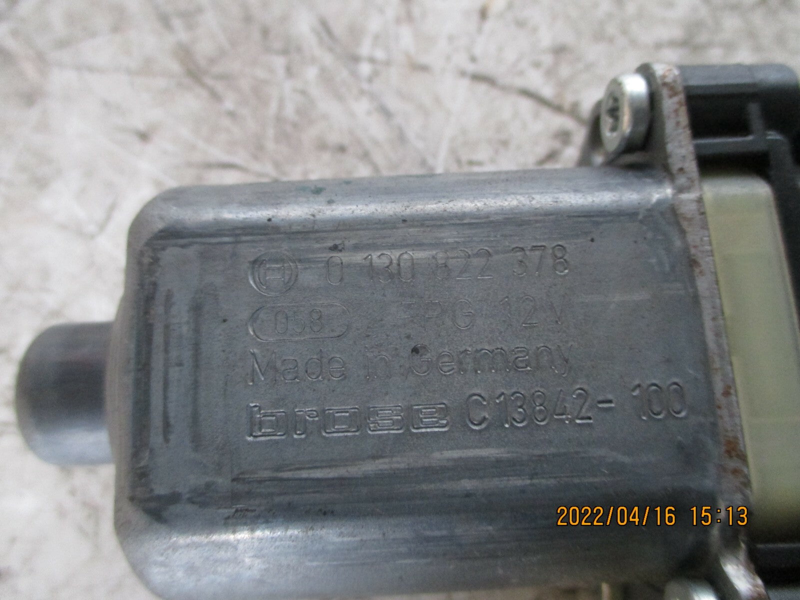 VW VOLKSWAGEN GOLF 2018 MK7 OSF FRONT DRIVER SIDE WINDOW MOTOR 5Q0959802