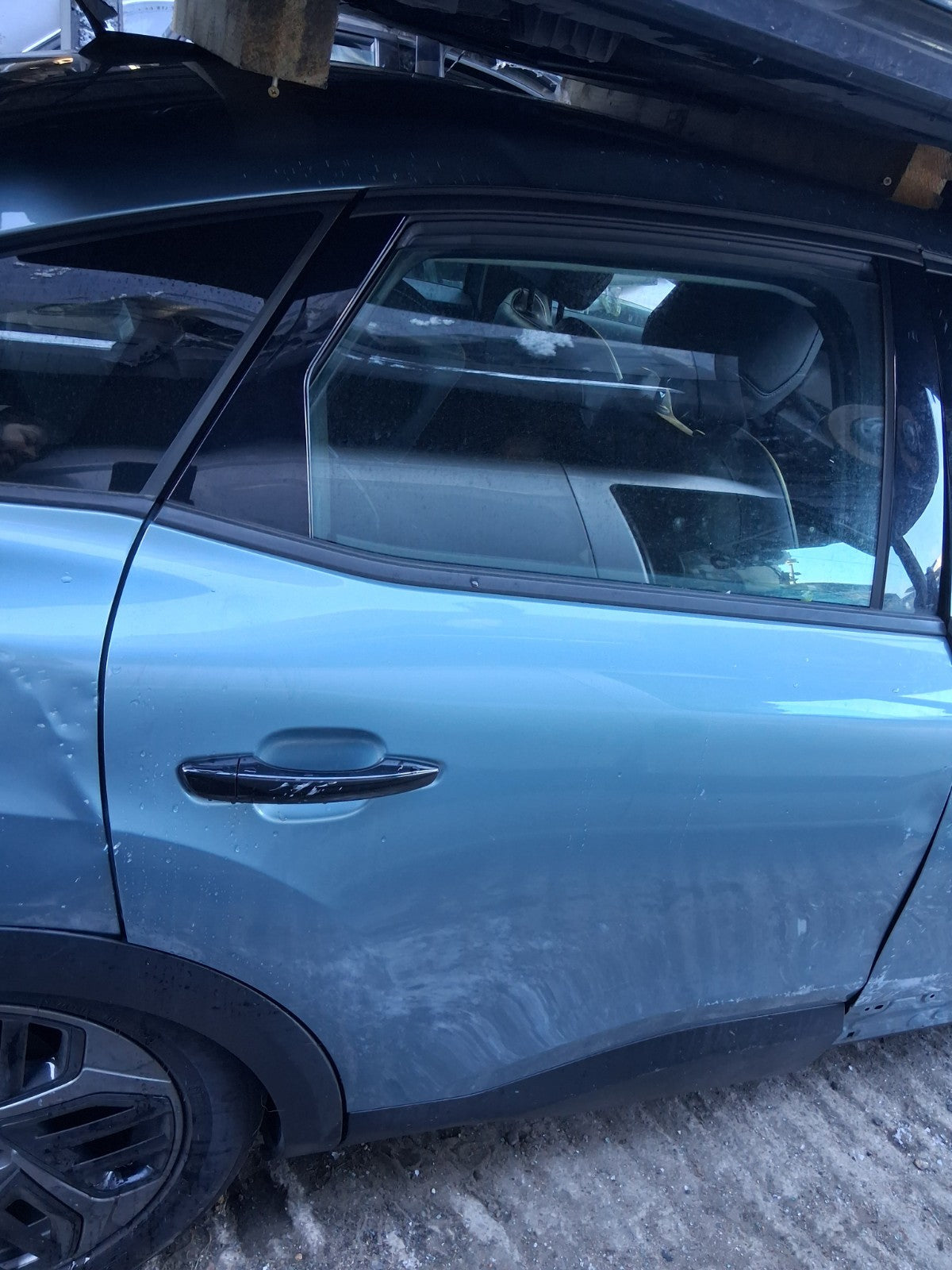 2023 CITROEN C4 MK3 OSR DRIVER SIDE REAR RIGHT BARE DOOR OLBIA BLUE EQN