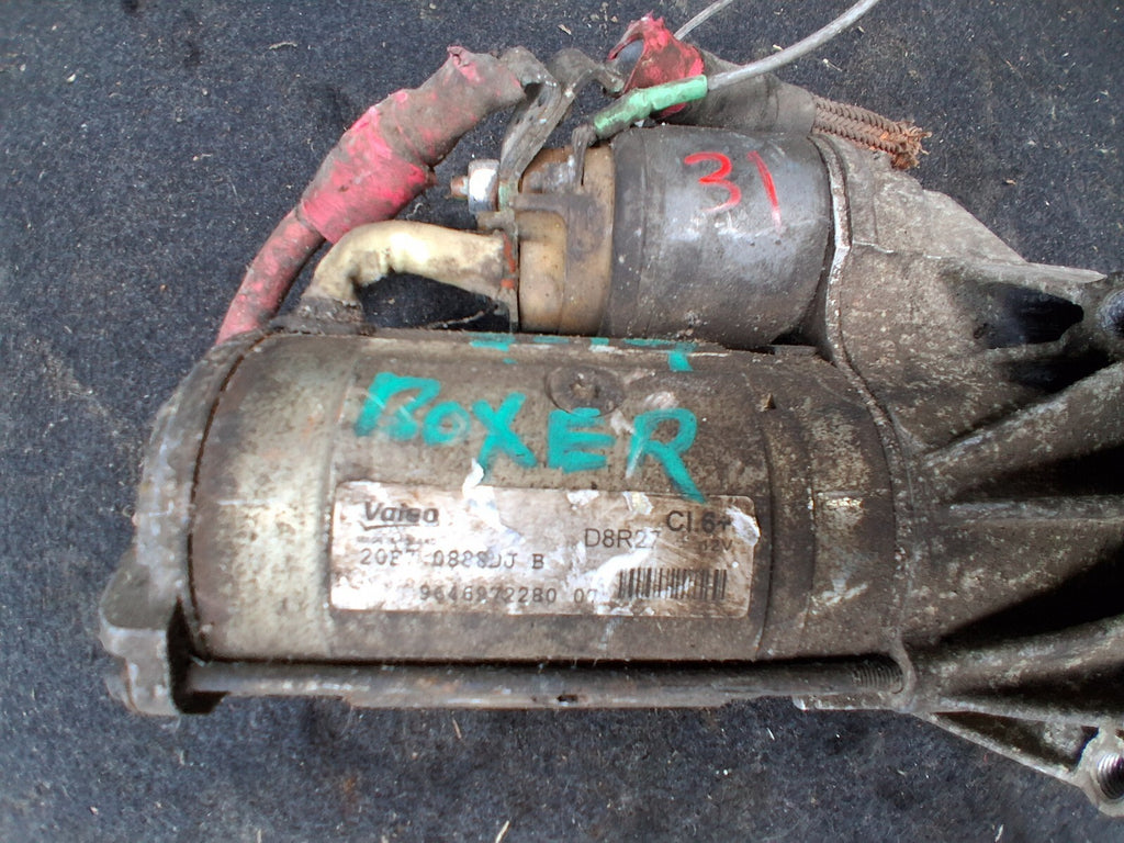 PEUGEOT BOXER MK3 2017 2.0 HDI DIESEL STARTER MOTOR 9646972280