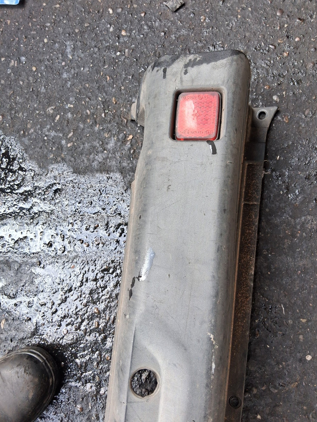 2010 FIAT DOBLO MK1 REAR BUMPER BLACK