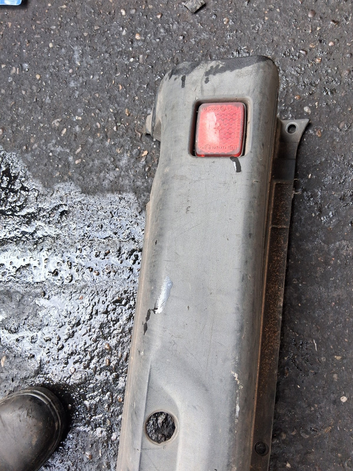 2010 FIAT DOBLO MK1 REAR BUMPER BLACK