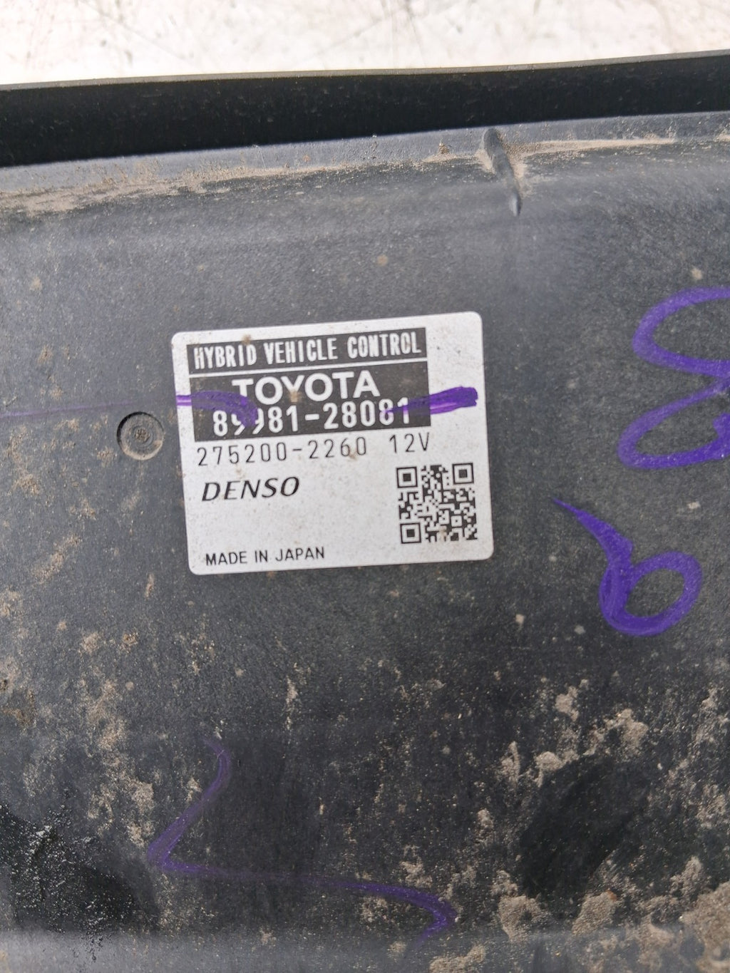 TOYOTA ESTIMA MK3 2013 ENGINE CONTROL MODULE ECU 275200