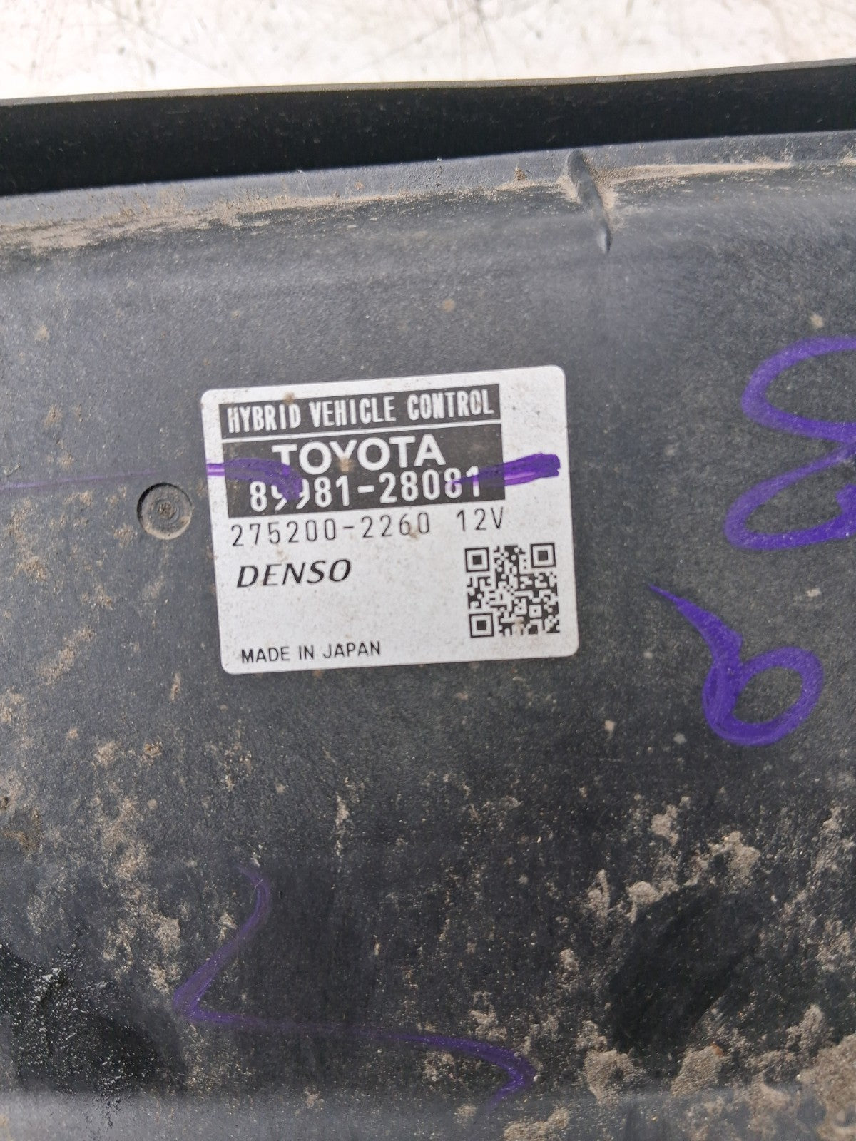 TOYOTA ESTIMA MK3 2013 ENGINE CONTROL MODULE ECU 275200