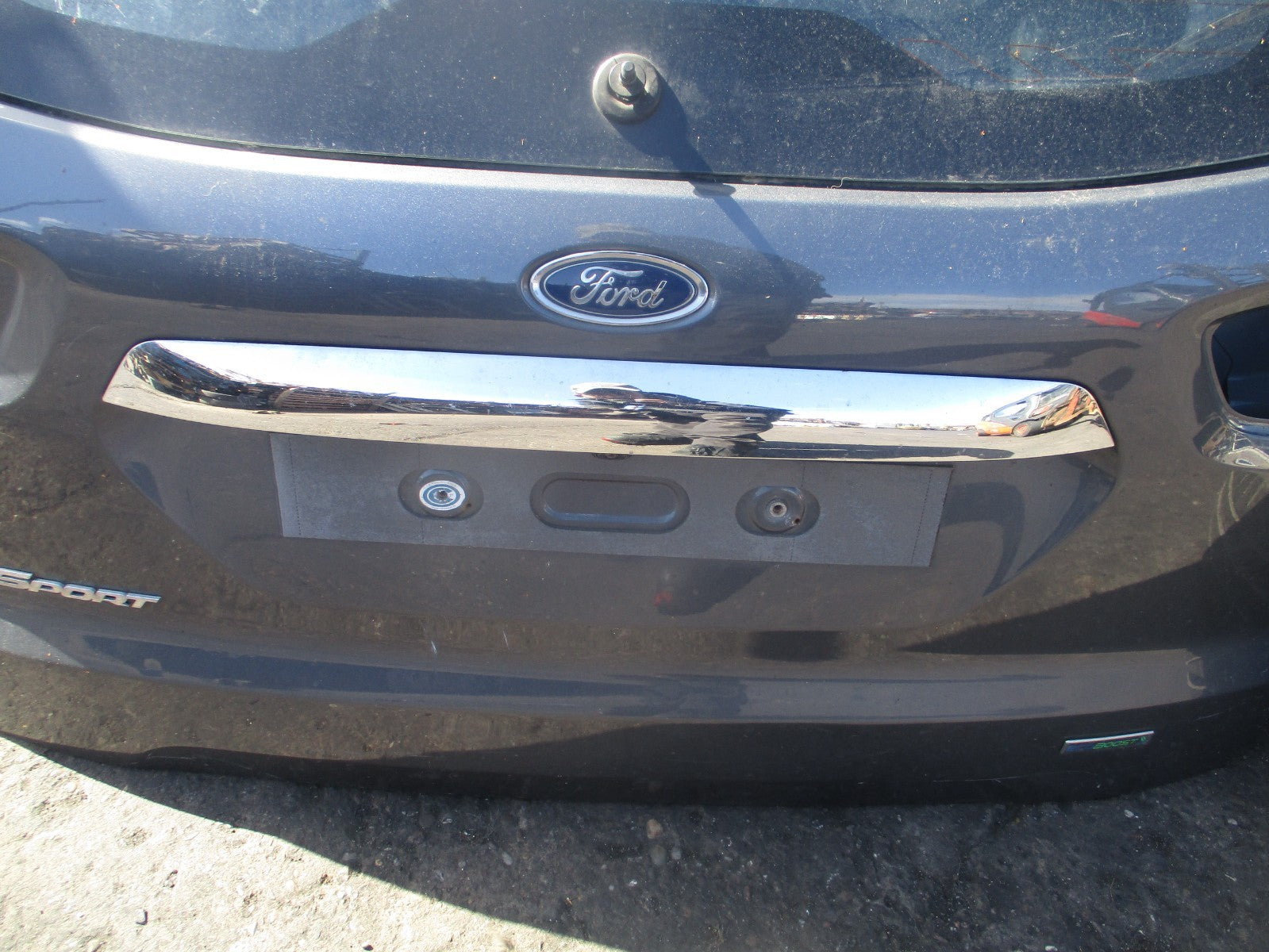 2017 FORD ECOSPORT 5 DOOR BARE TAILGATE BOOTLID GREY