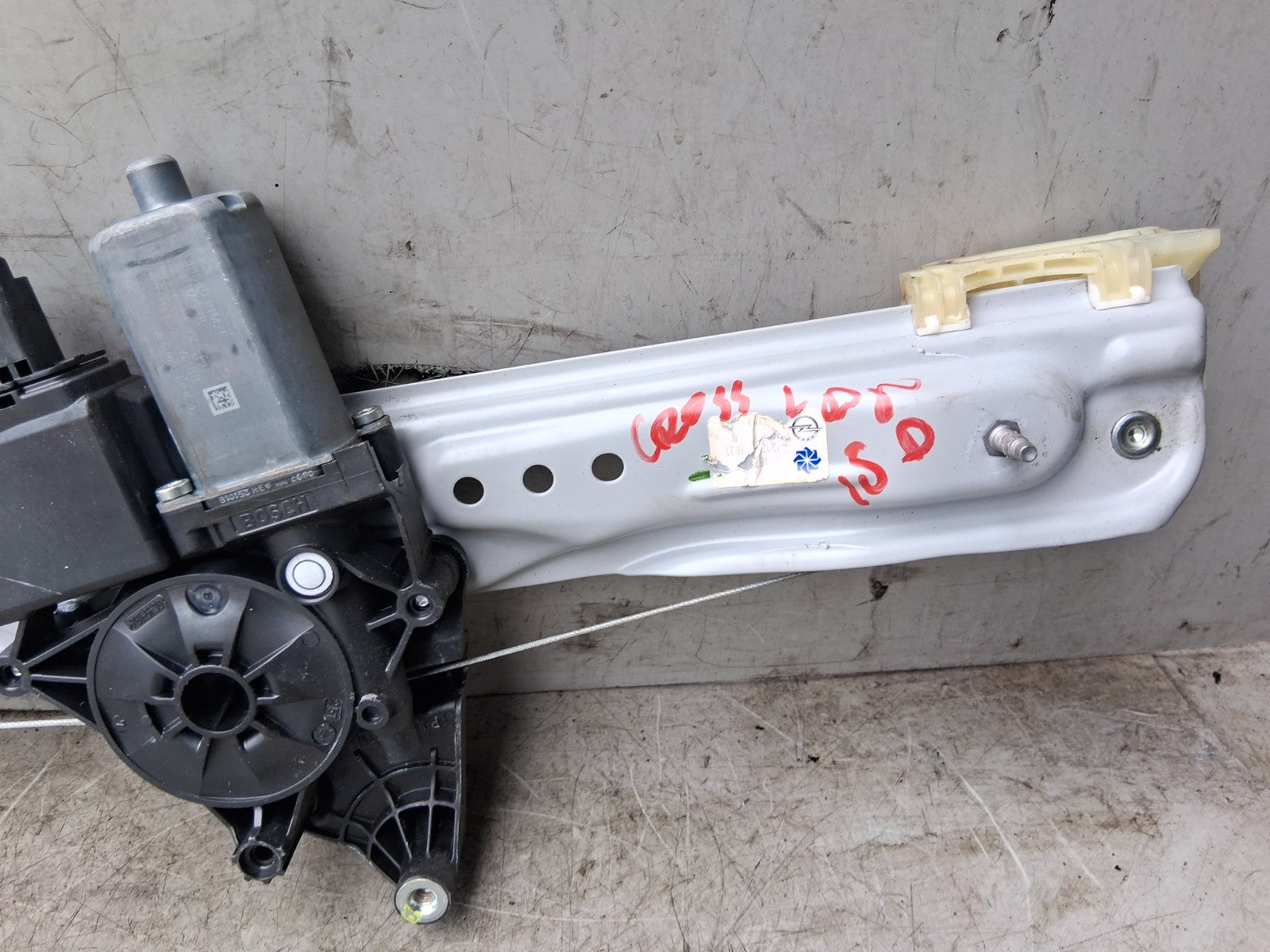 VAUXHALL CROSSLAND X 2018 NSR PASSENGER SIDE WINDOW MOTOR & REGULATOR 39187590