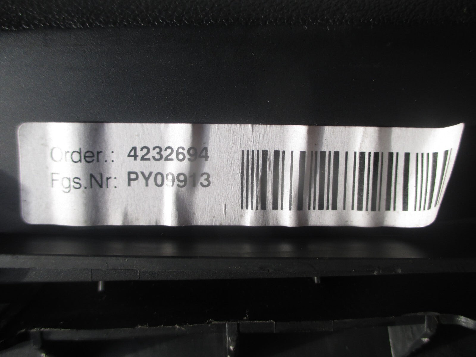 2006 BMW 1 SERIES E87 GLOVE BOX UNIT 7124559