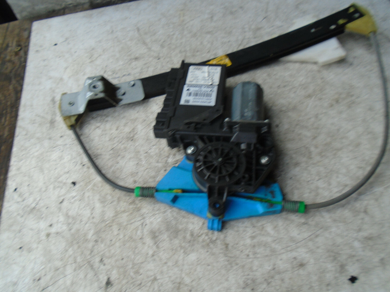 AUDI A4 2007 B7 NSR PASSENGER REAR ELECTRIC WINDOW MOTOR REGULATOR 8E2959801E