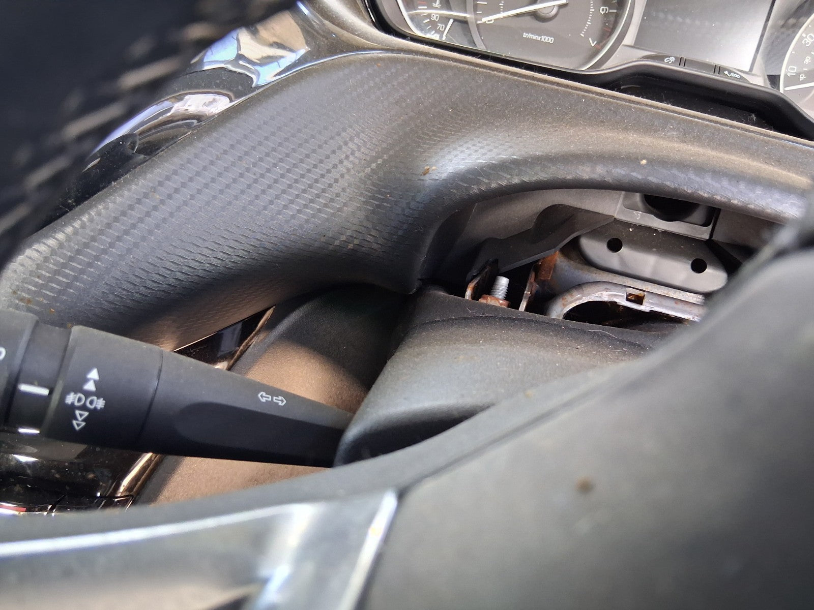 2019 PEUGEOT 208 MK1 INDICATOR WIPER COMBINATION SWITCH STALK SQUIB RING
