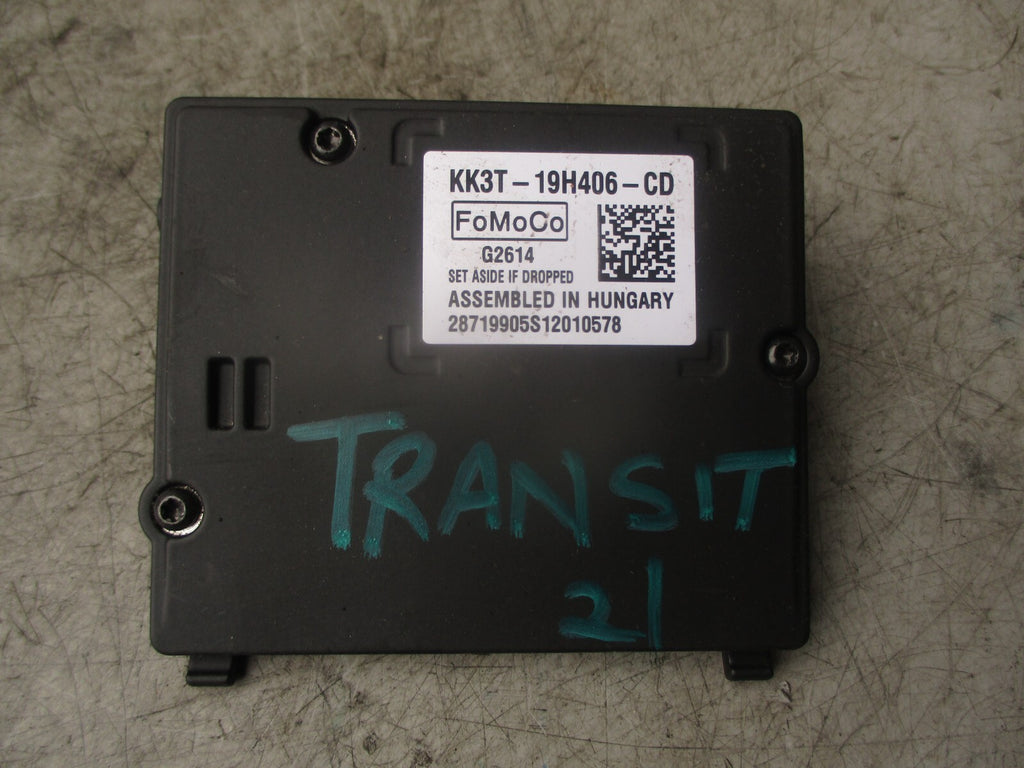 2021 FORD TRANSIT 350 MK8 FRONT IMAGE PROCESSING PARKING CAMERA KK3T19H406CD