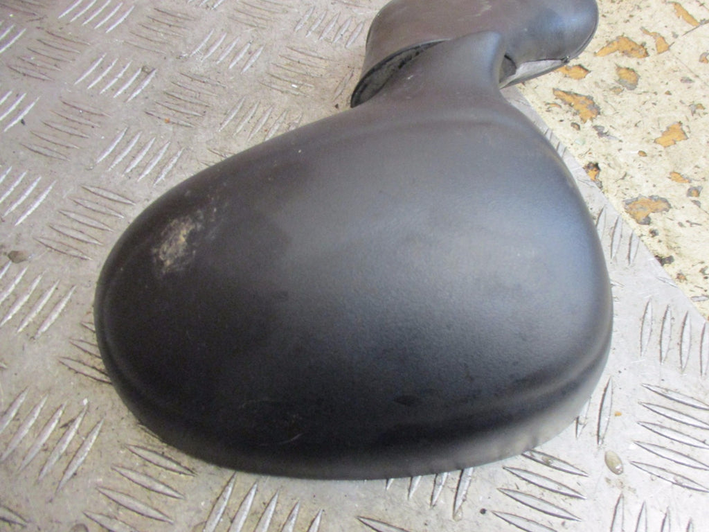 DAEWOO MATIZ KLYA 2002 NS PASSENGER SIDE MANUAL DOOR WING MIRROR BLACK PLASTIC