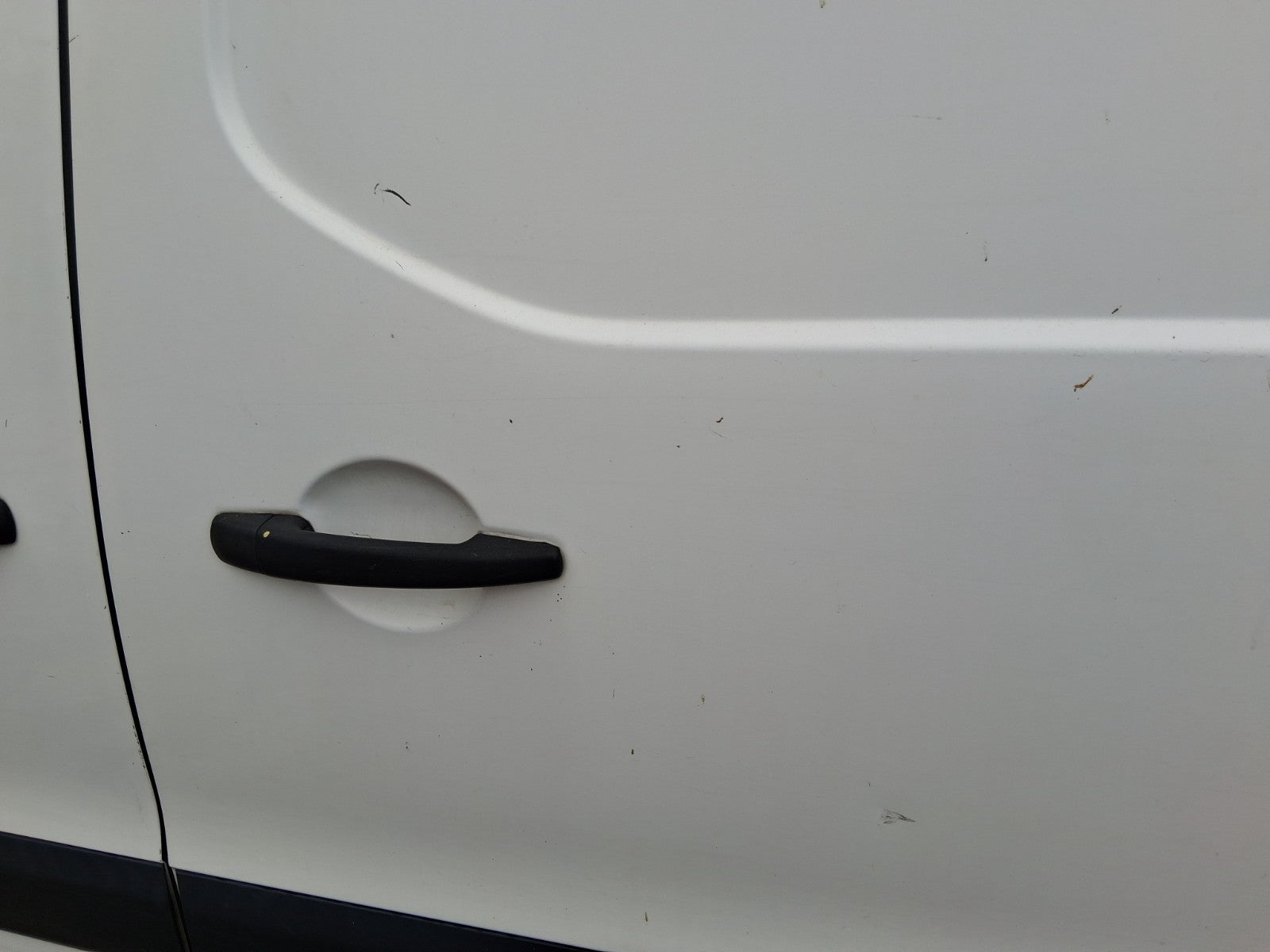 2017 PEUGEOT PARTNER MK2 NS PASSENGER SIDE LEFT COMPLETE SLIDING DOOR WHITE