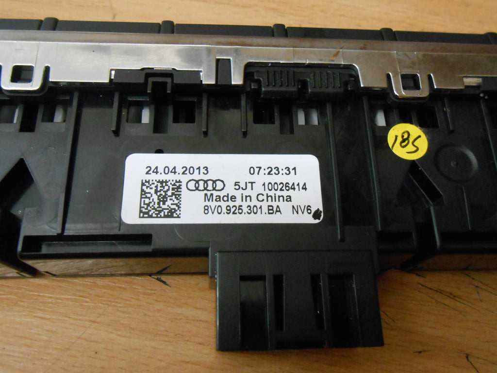 AUDI A3 8V 2013 MULTI SWITCH CONTROL PANEL HAZARD DRIVE SELECT OFF 8V0925301BA