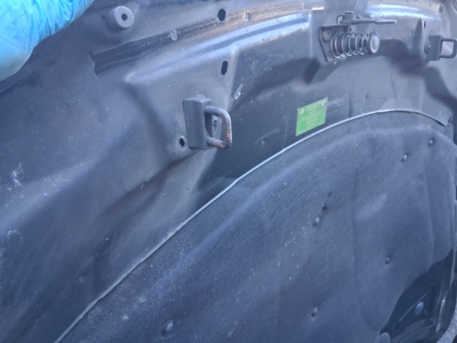 2004 BMW X3 E83 FRONT BONNET HOOD PANEL BLACK