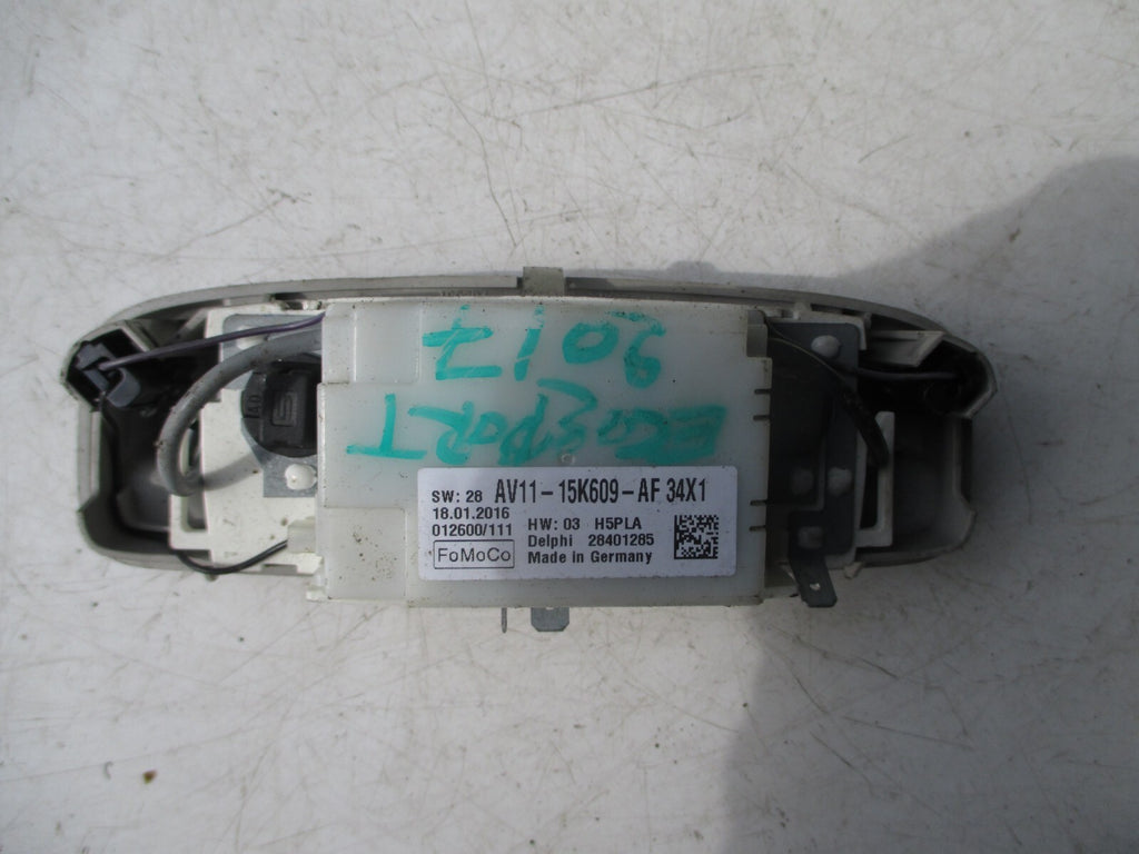 FORD ECOSPORT ECO SPORT 2016 INTERIOR READING MAP ROOF LIGHT AV11-15K609-AF