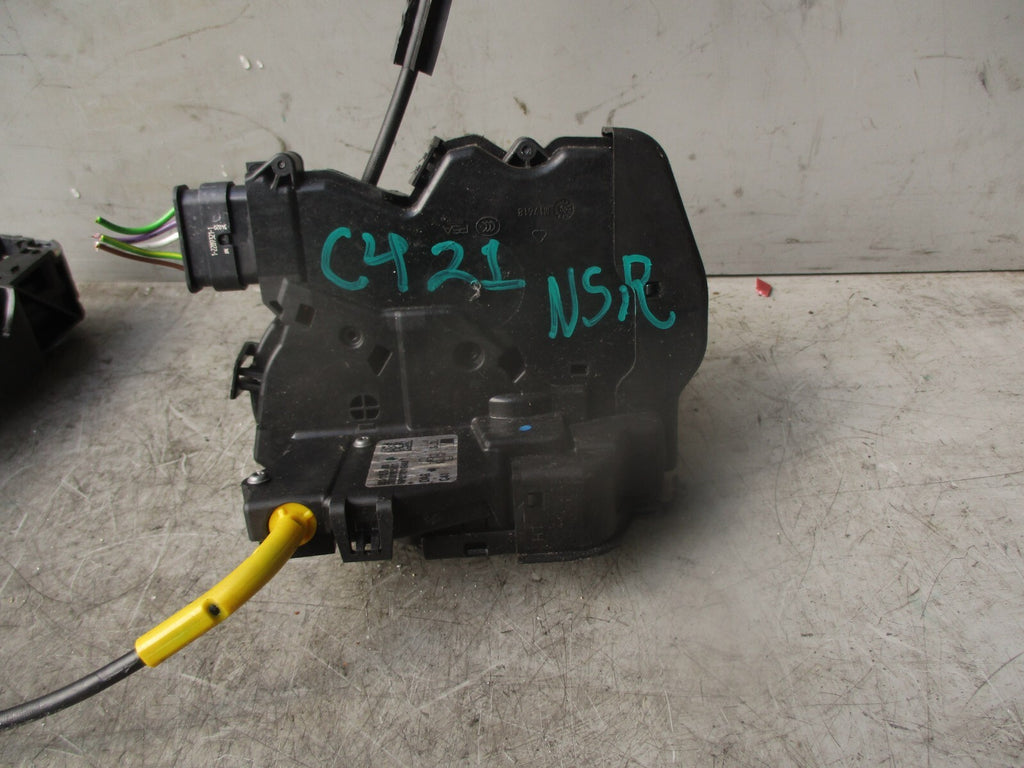 2021 CITROEN C4 MK3 NSR PASSENGER SIDE REAR LEFT DOOR LOCK MECHANISM 9832788680