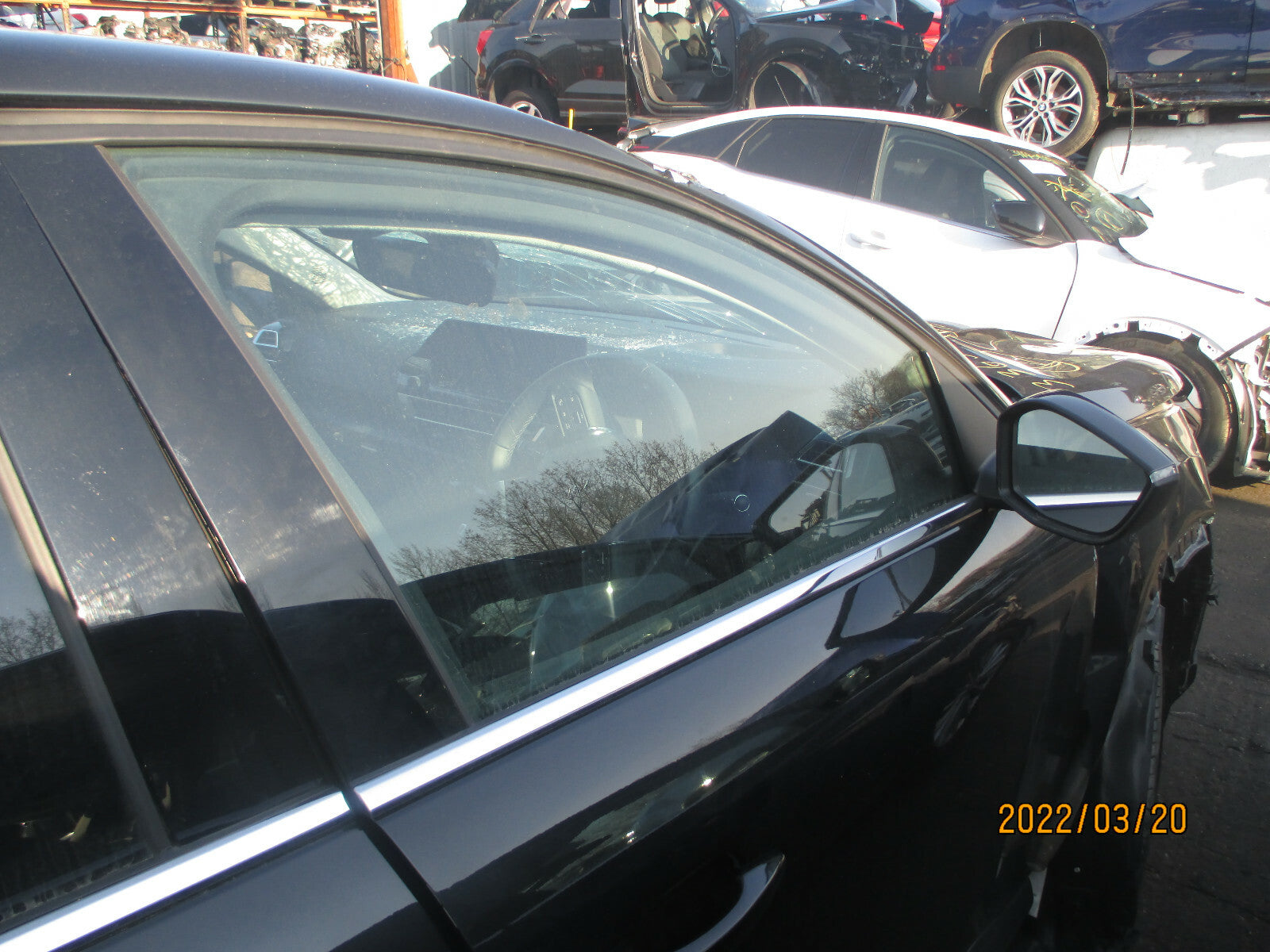 CITROEN C4 MK3 2021 OSF DRIVER SIDE FRONT DOOR WINDOW GLASS