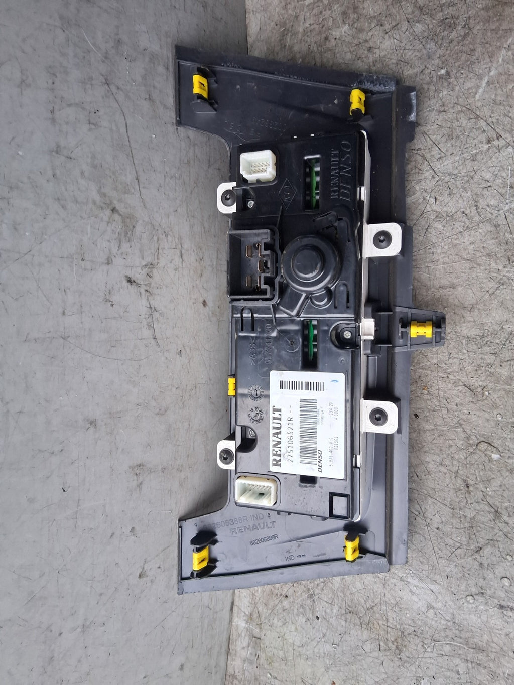 2020 RENAULT MASTER AC HEATER CONTROL PANEL 275106521R