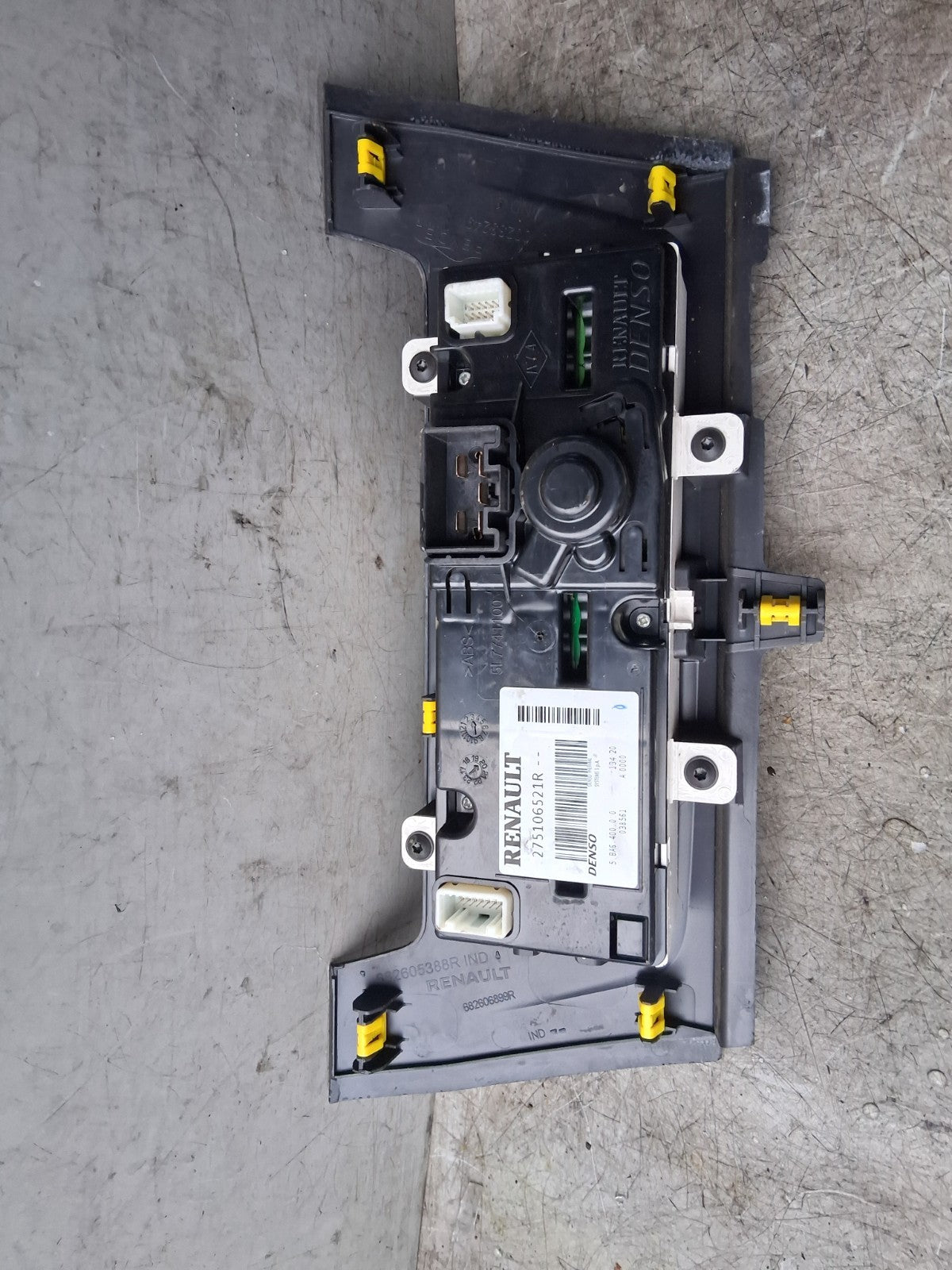 2020 RENAULT MASTER AC HEATER CONTROL PANEL 275106521R