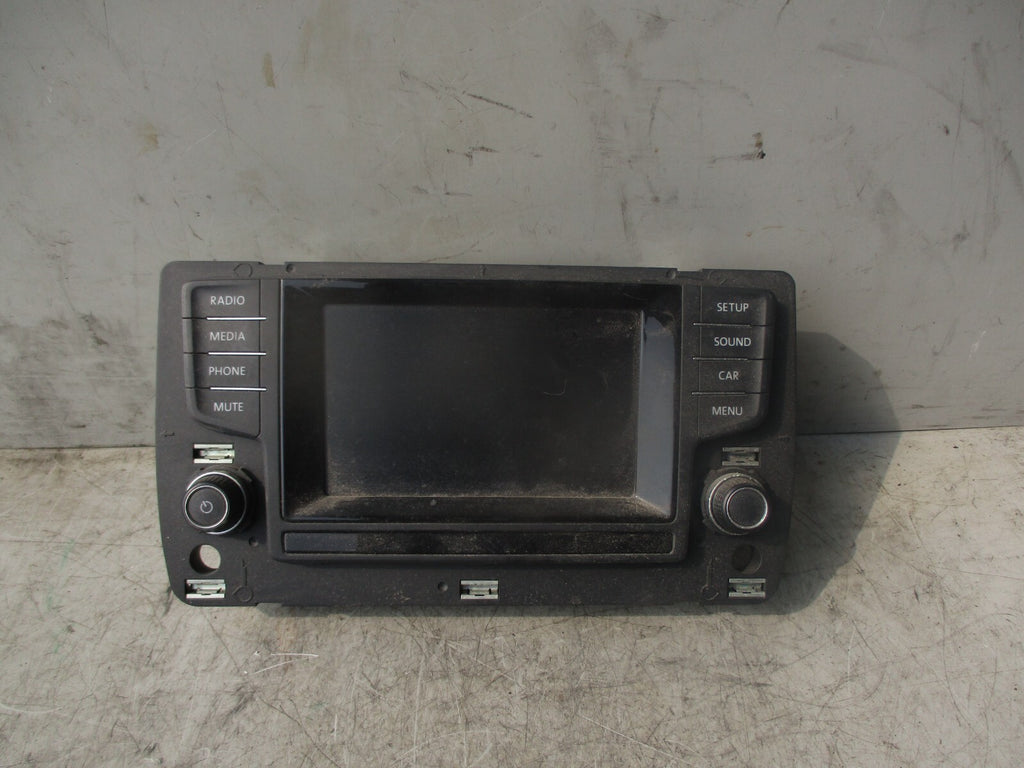 2015 VOLKSWAGEN GOLF MK7 SAT NAV MULTIMEDIA DISPLAY SCREEN UNIT 5G0919605