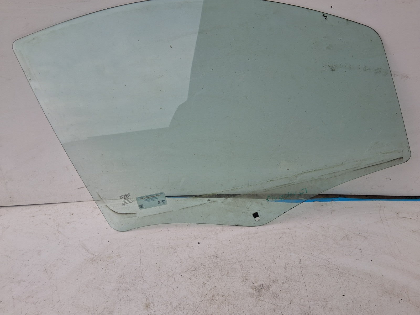 2015 FIAT FIORINO OSF OFF RIGH DRIVER SIDE FRONT WINDOW GLASS 43R004025
