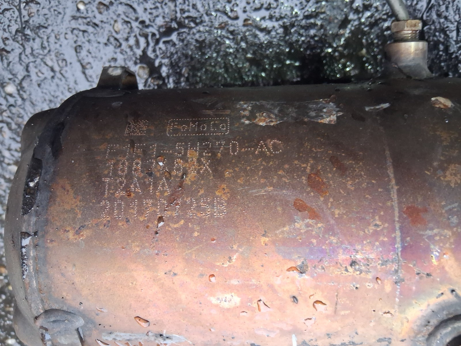 2014 FORD KUGA 1.5 DIESEL DPF CATALYTIC CONVERTER F1F15H270AC