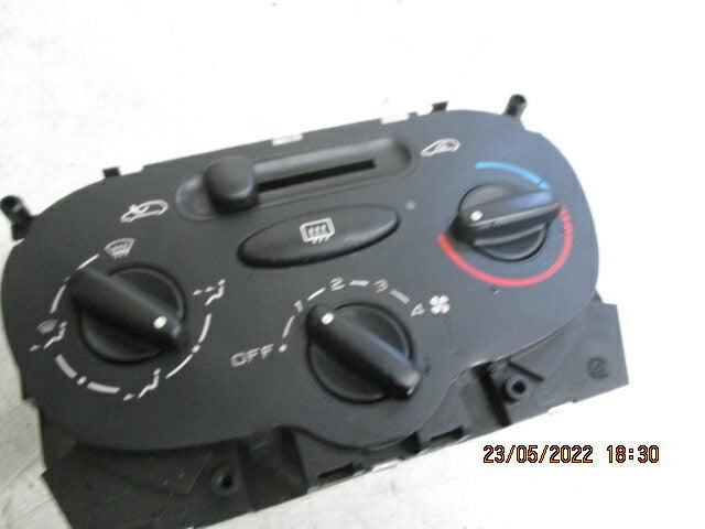 PEUGEOT 206 2003 HEATER AC CLIMATE CONTROL SWITCH PANEL