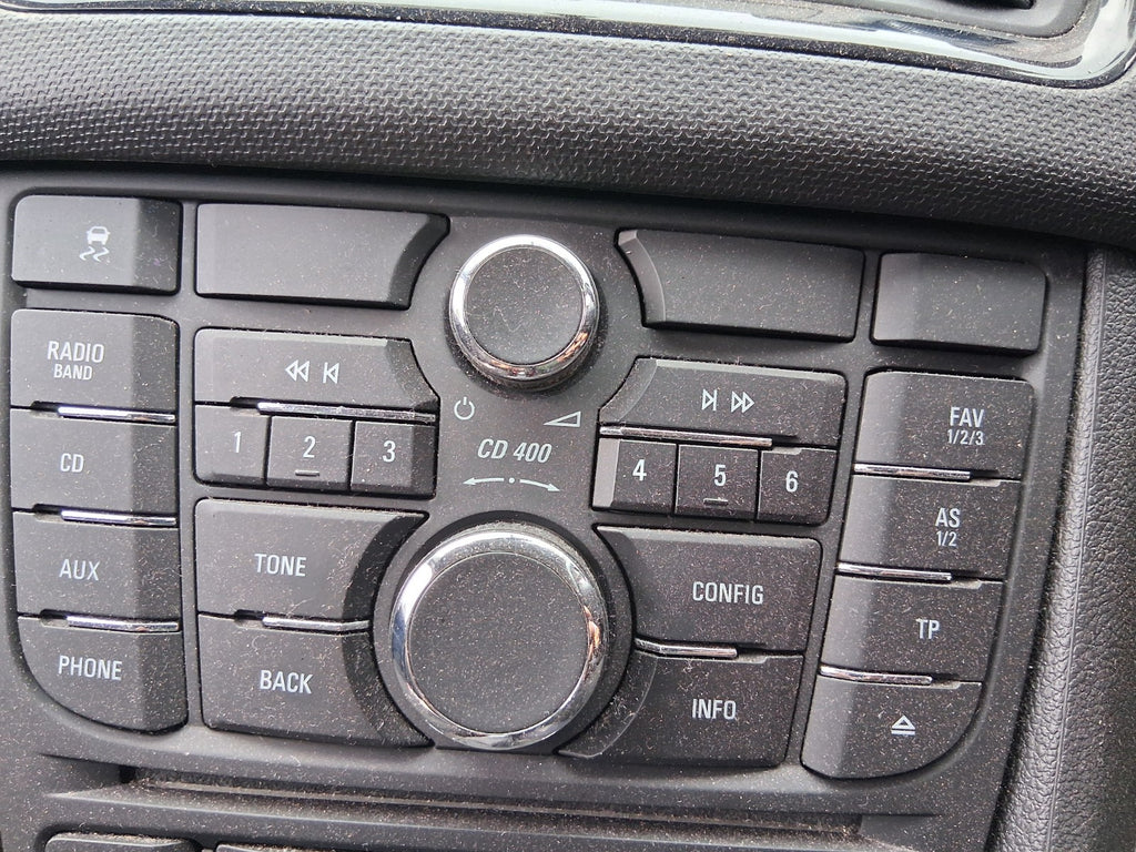 2017 VAUXHALL MERIVA B MK2 MULTIMEDIA RADIO CD PLAYER SWITCH PANEL CONTROL