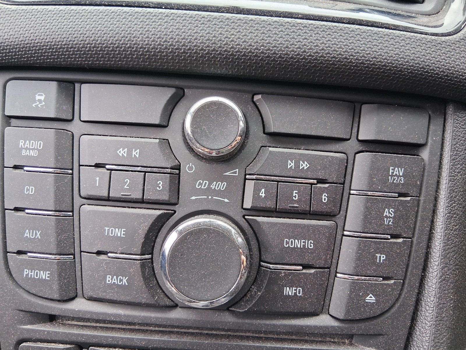 2017 VAUXHALL MERIVA B MK2 MULTIMEDIA RADIO CD PLAYER SWITCH PANEL CONTROL