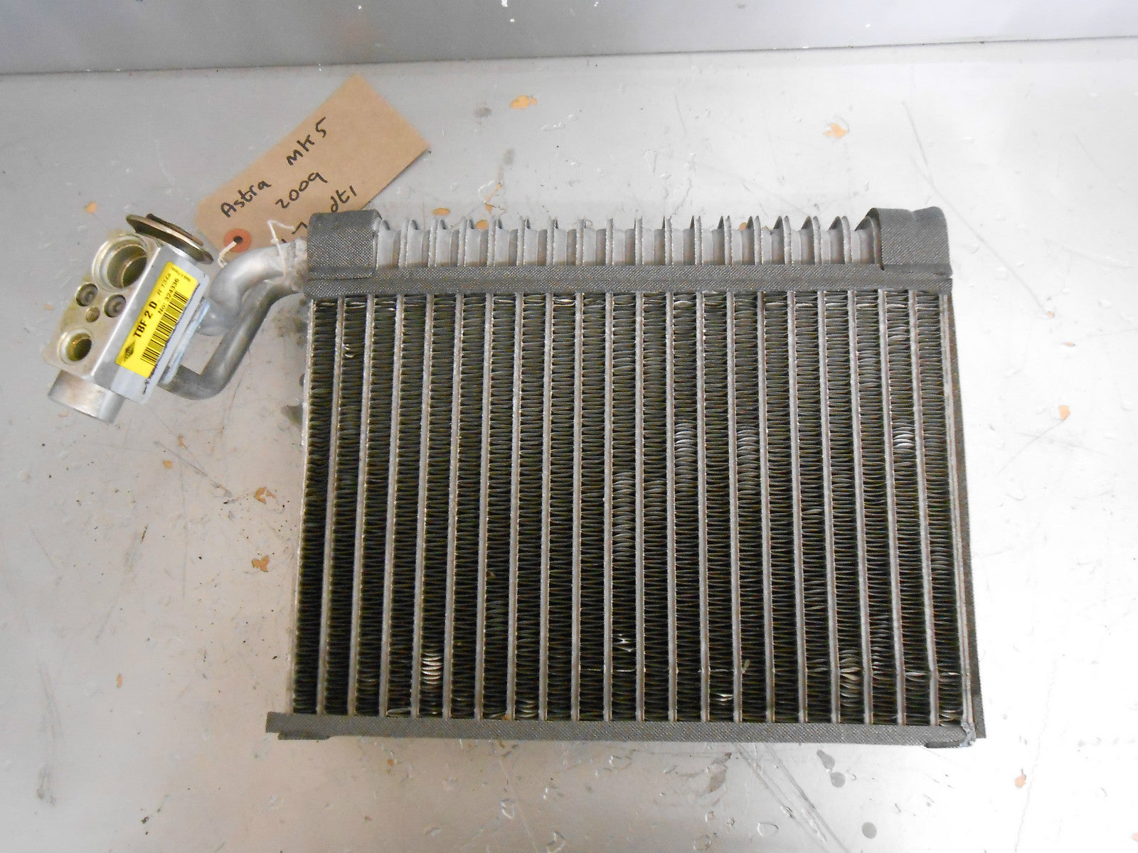 VAUXHALL ASTRA MK5 2009 1.7 CDTI AIR CON CONDITIONING WATER MATRIX 52404385