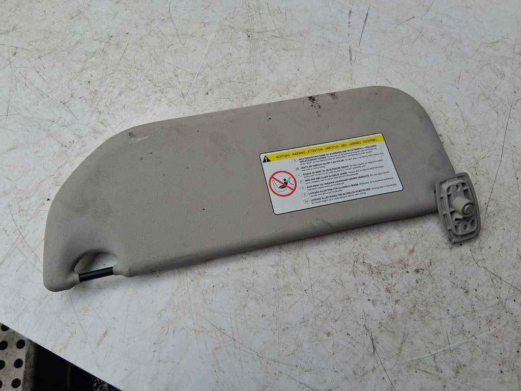 2008 CITROEN C1 MK1 OSF DRIVER SIDE FRONT INTERIOR SUN VISOR SHADE