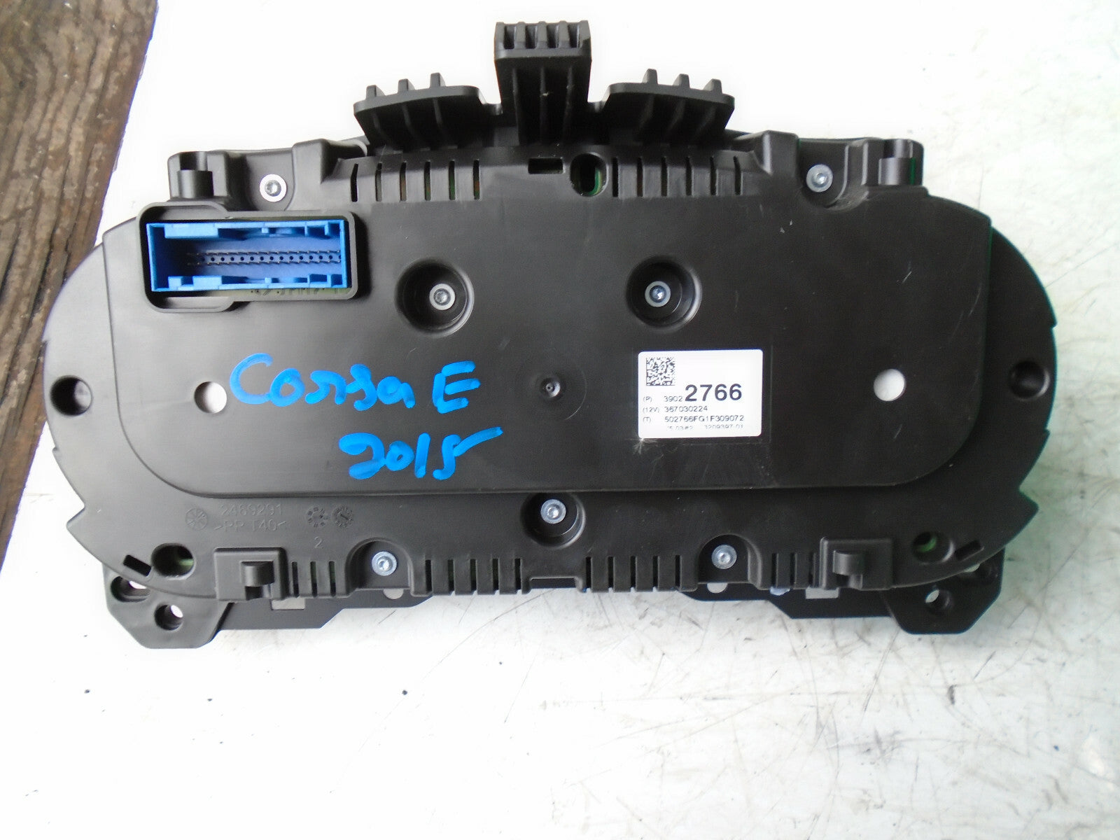 VAUXHALL CORSA E 2015 1.2 1.4 PETROL SPEEDO CLOCKS INSTRUMENT CLUSTER 39022766