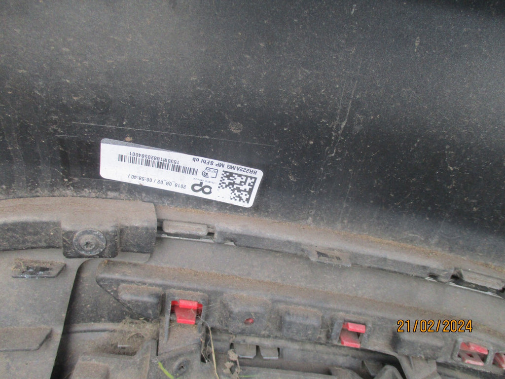 MERCEDES BENZ S CLASS W222 2017 REAR BUMPER DIFFUSER GREY DAMAGED
