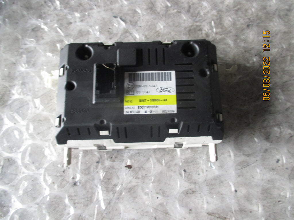 FORD FIESTA 2011 MK7 DISPLAY SCREEN CLOCK INFORMATION PANEL BA6T18B955