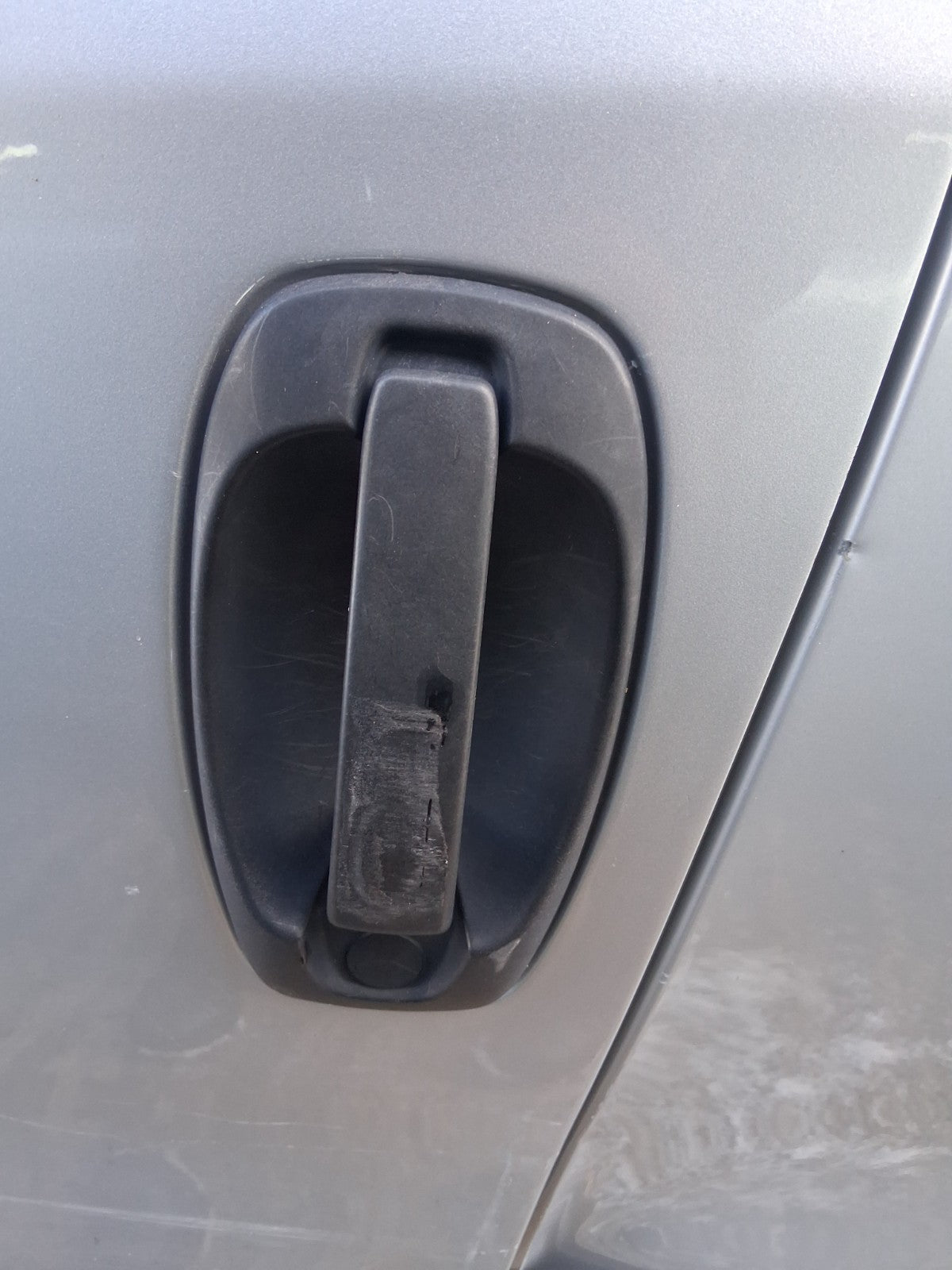 2015 VAUXHALL COMBO D NSF PASSENGER SIDE FRONT LEFT EXTERIOR DOOR HANDLE