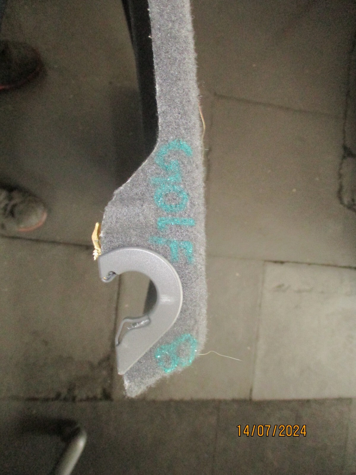 VW VOLKSWAGEN GOLF MK8 2023 REAR LOAD COVER PARCEL SHELF 5H6867769A
