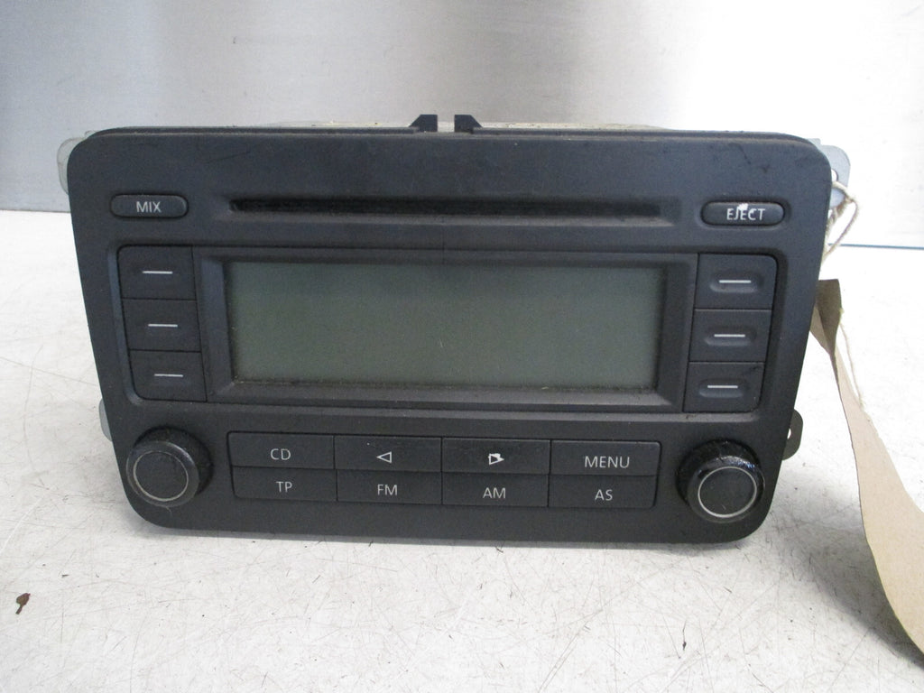 VW VOLKSWAGEN GOLF MK5 2005 RADIO CD PLAYER HEAD UNIT 1K0035186G
