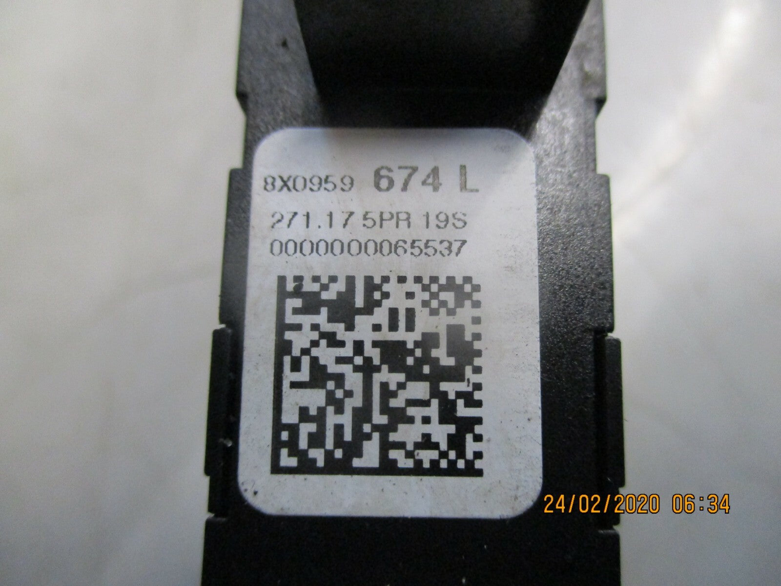 AUDI A1 MK1 8X 2017 MULTI DRIVE SELECT TRACTION CONTROL SWITCH PANEL 8X0959674L