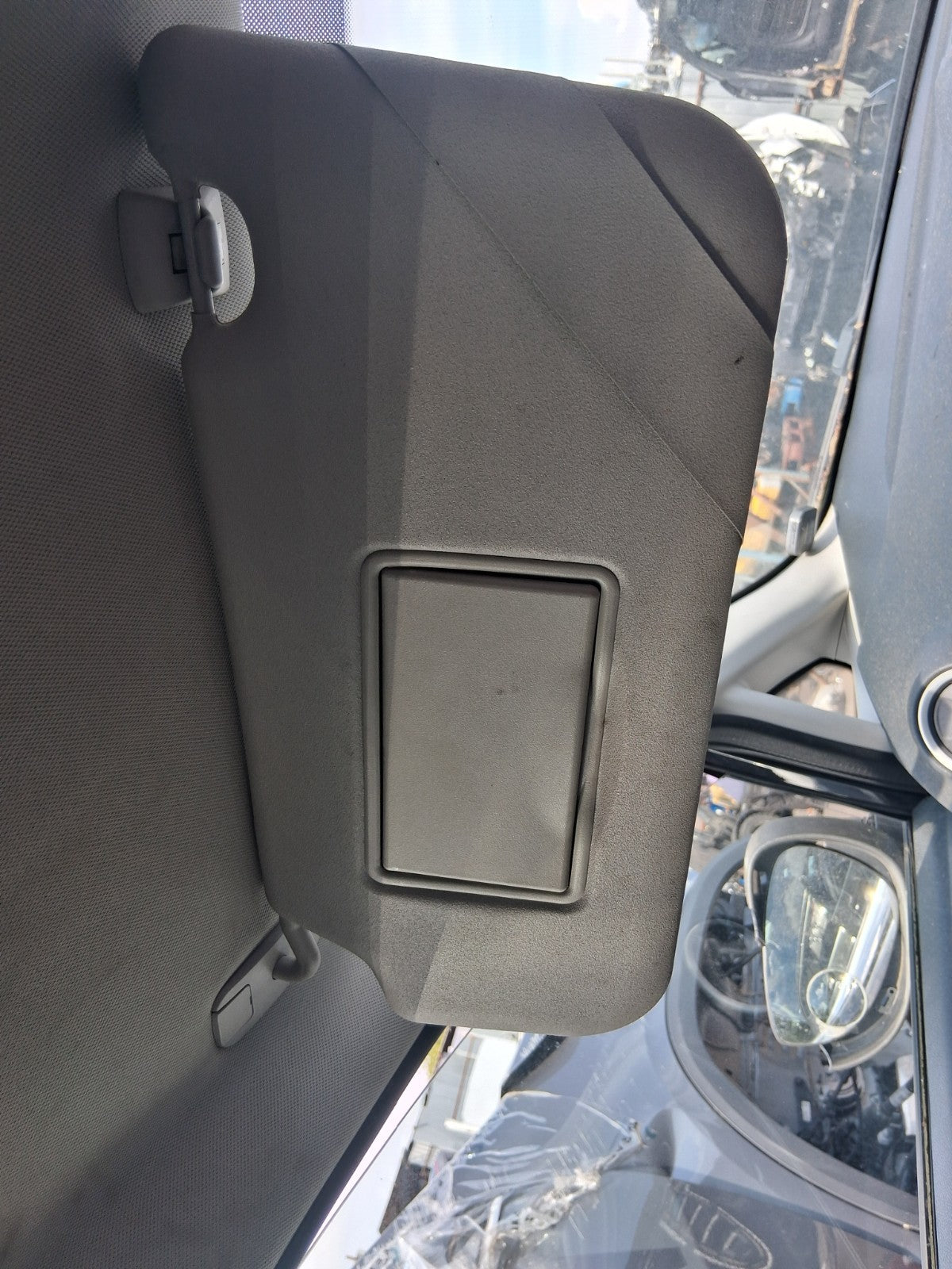 2012 FORD FIESTA MK7 NSF PASSENGER SIDE FRONT LEFT SUN VISOR SHADE