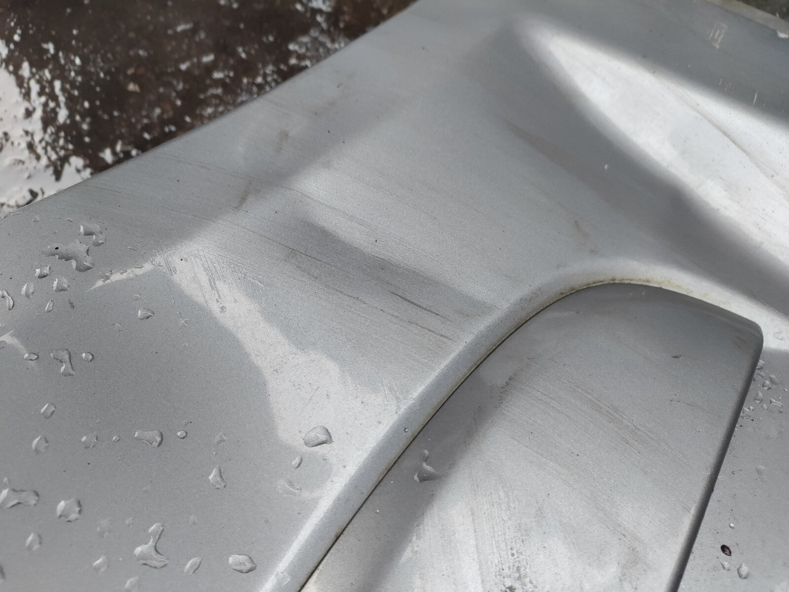 2009 JAGUAR XF X250 OSF DRIVER SIDE WING PANEL SILVER