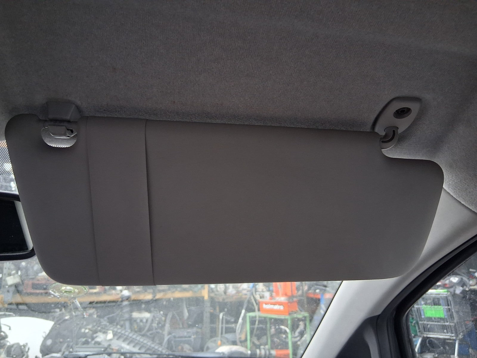 2009 VAUXHALL CORSA D OSF DRIVER SIDE FRONT RIGHT SUN VISOR SHADE