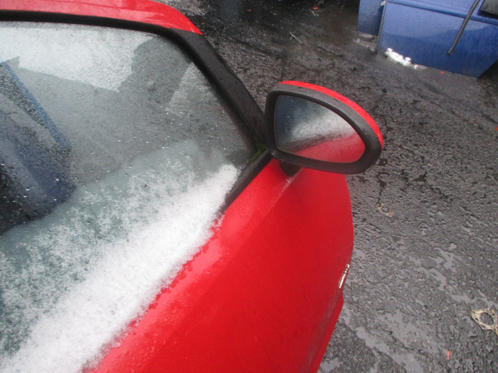 VAUXHALL CORSA D 2009 3 DOOR OS DRIVER SIDE COMPLETE DOOR RED