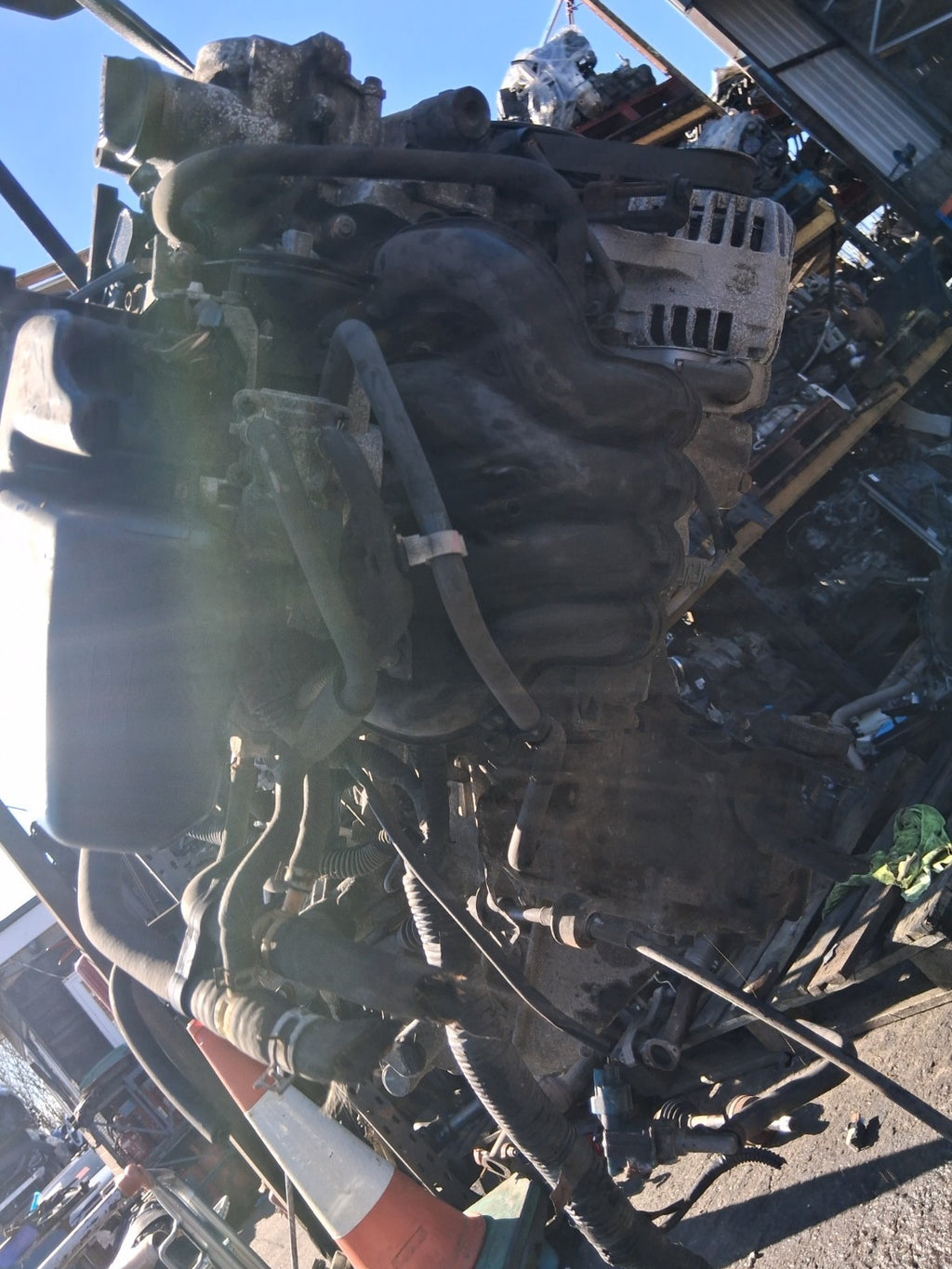 2004 TOYOTA YARIS MK1 1.0 PETROL COMPLETE ENGINE 1SZ-FE