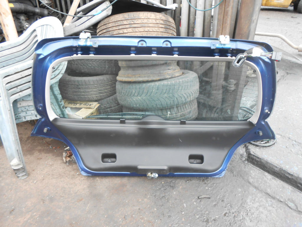 PEUGEOT 307 2003 HATCHBACK COMPLETE BOOTLID TAILGATE EGED CHINA BLUE