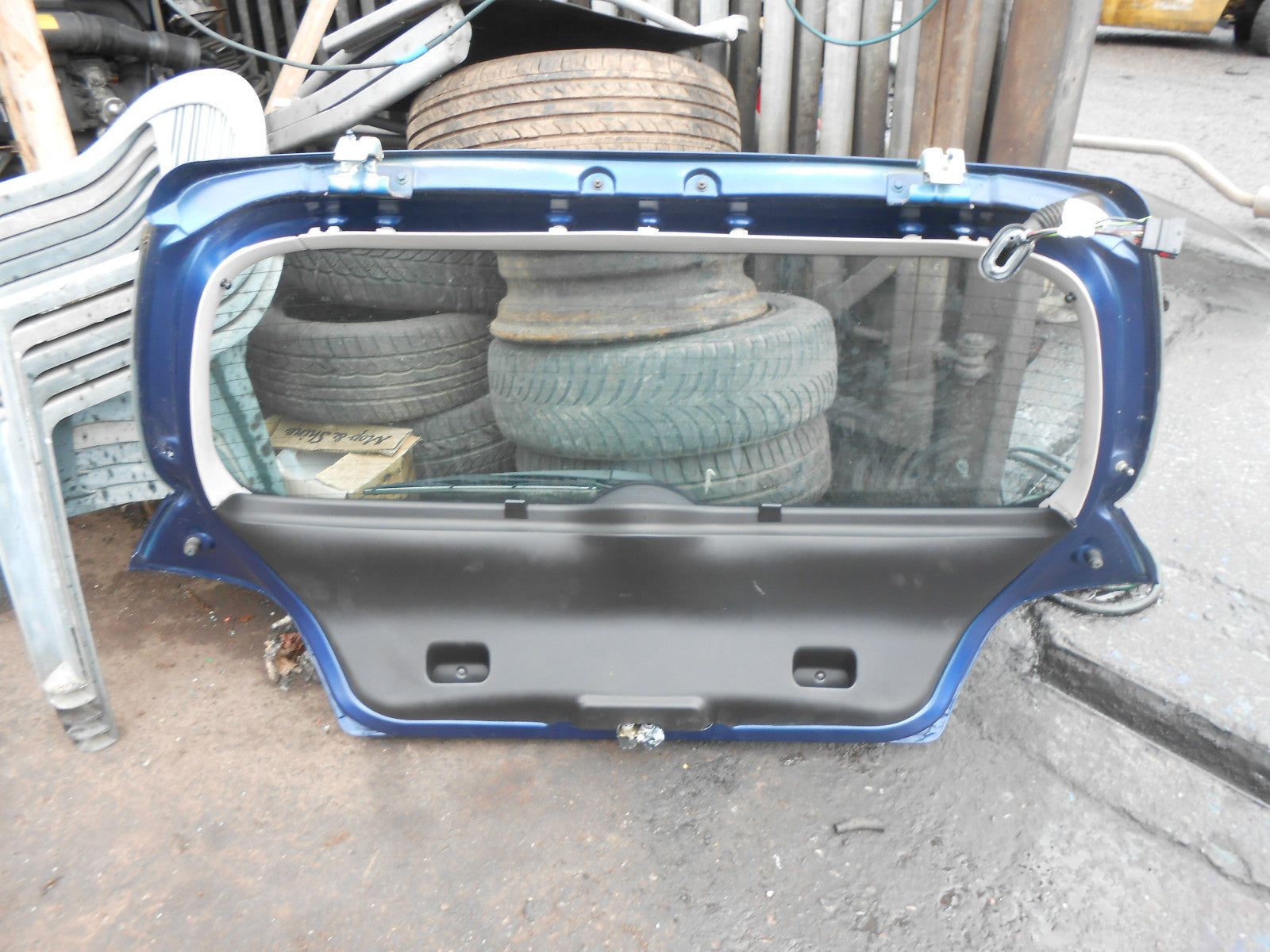 PEUGEOT 307 2003 HATCHBACK COMPLETE BOOTLID TAILGATE EGED CHINA BLUE