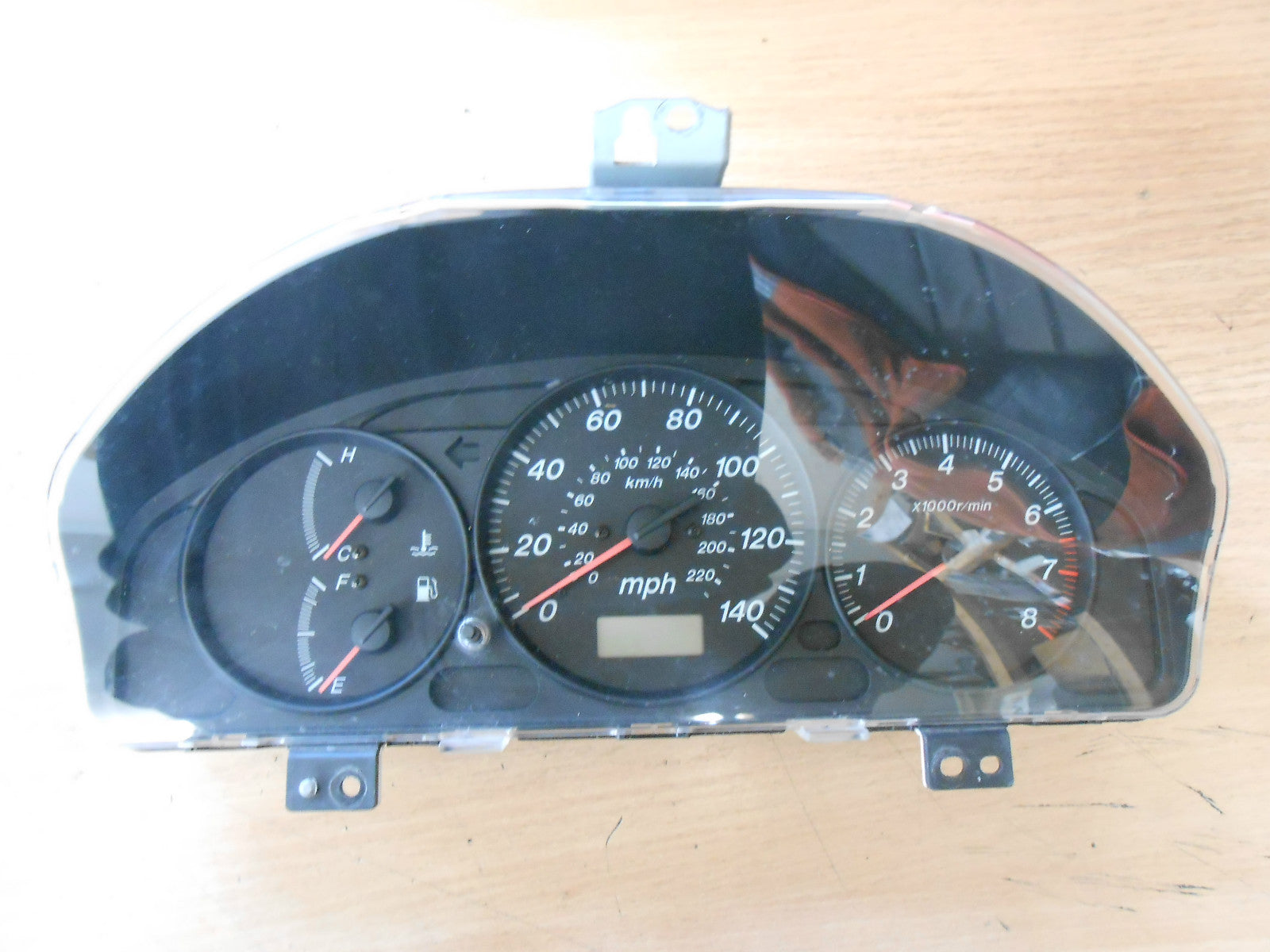 MAZDA PREMACY 2002 2.0 FS SPEEDO CLOCKS INSTRUMENT CLUSTER DIALS WX CB93