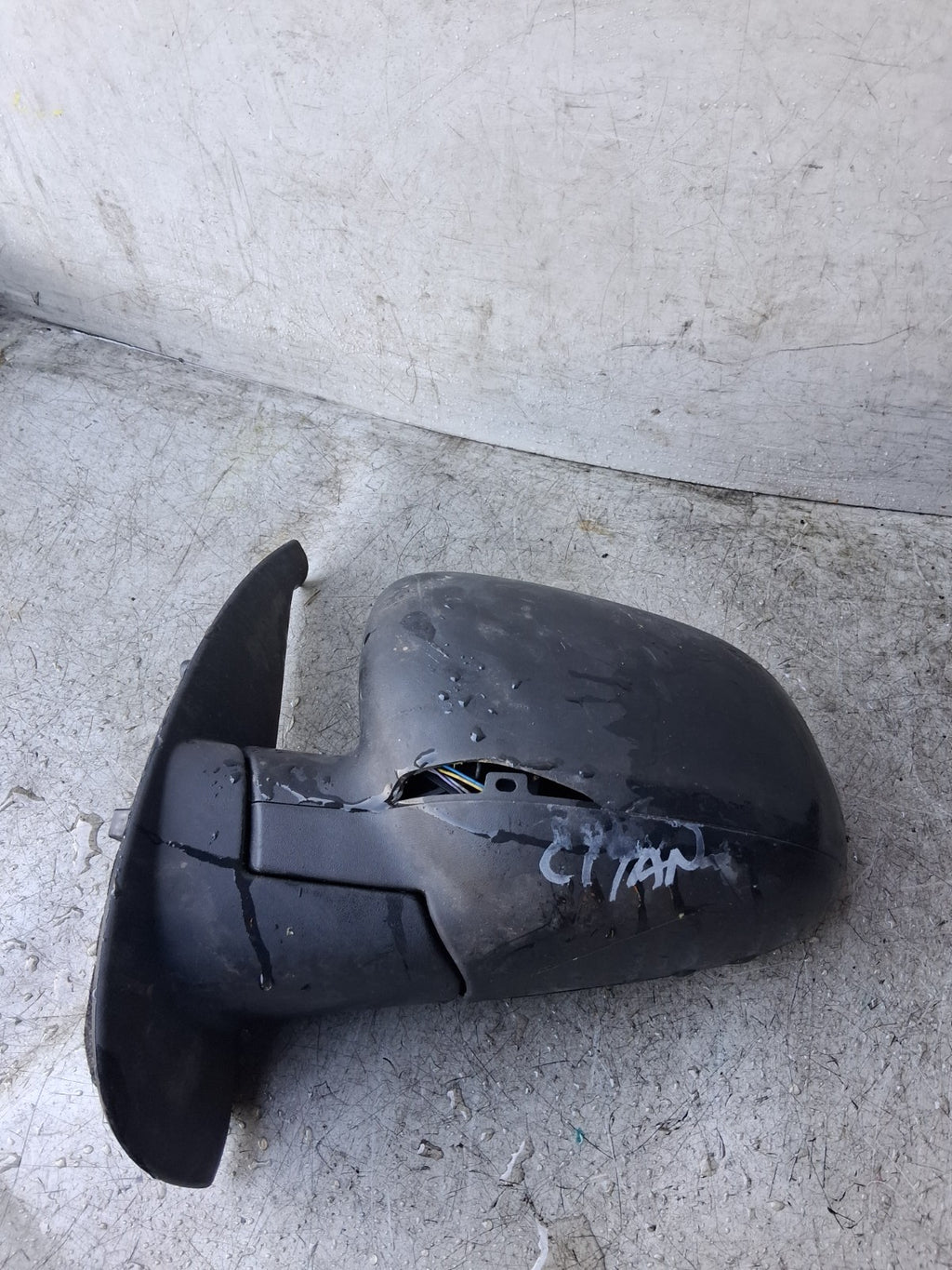 2017 MERCEDES CITAN SIDE FRONT MANUALFOLD WING MIRROR
