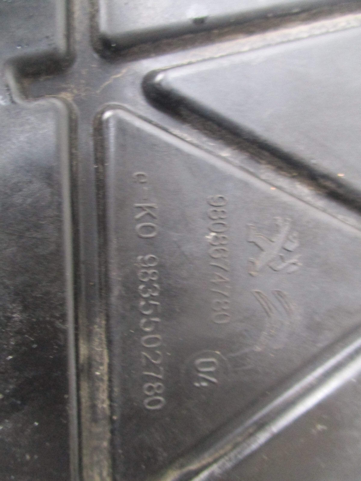 2020 CITROEN C5 ENGINE CONTROL UNIT 9835502780