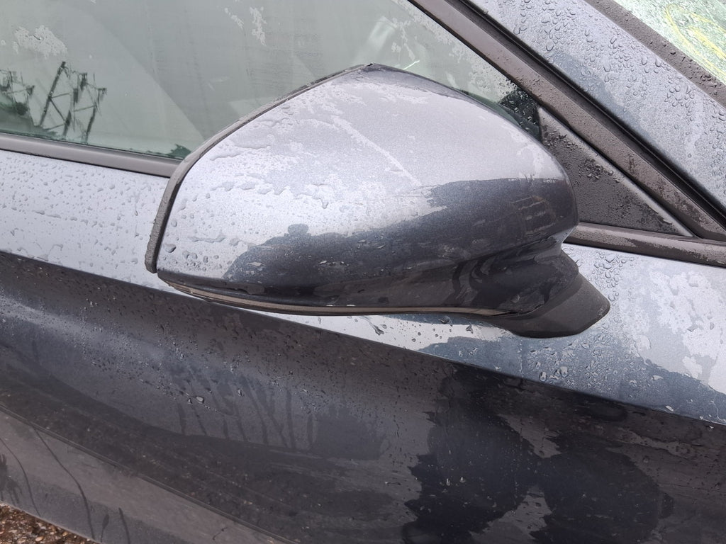 2022 SEAT LEON MK4 OSF DRIVER SIDE FRONT RIGHT ELECTRIC WING MIRROR GREY
