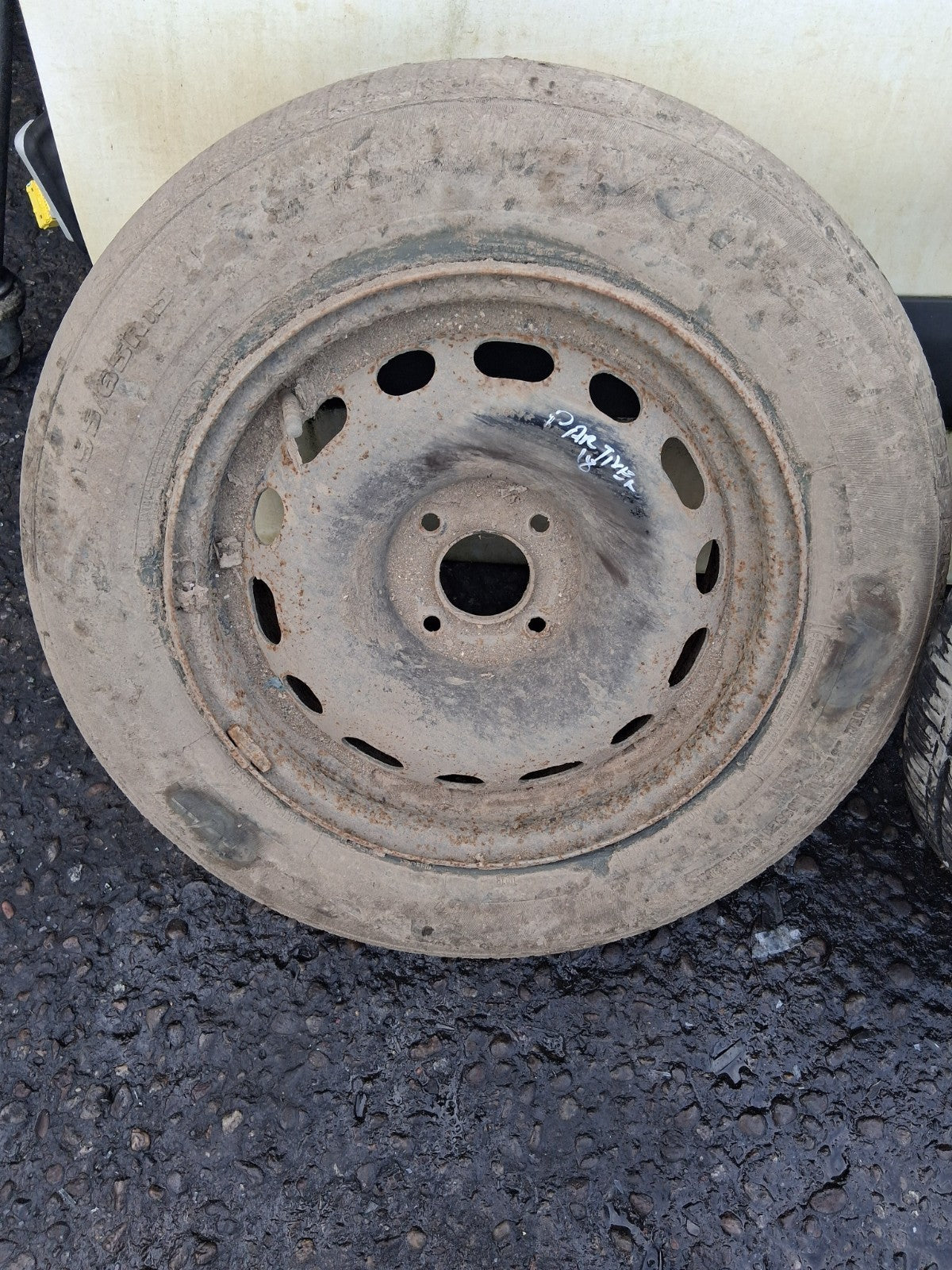 2018 PEUGEOT PARTNER MK2 15 INCH STEEL WHEEL WITH TYRE 195/65R15